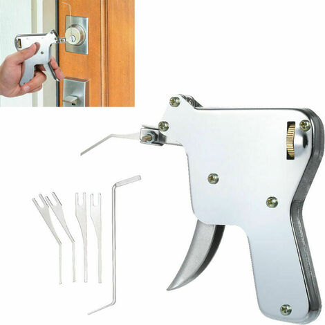 Pcs Padlock Repair Tool Tool Set Locksmith Practice Door Opener Lock Picking Tools With Strong Jump Head (1/5)