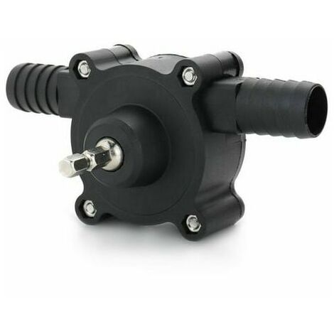Portable miniature self-priming pump household water pump hand drill DC water pump diesel pump self-priming centrifugal pump (1/5)
