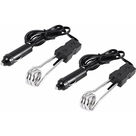 Car Immersion Heater,12V/24V Electric Immersion Heater, 120W-140W, Portable, Anti-Corrosion, Safe, for Driverless Rides, Camping, Picnic(12V) (1/5)
