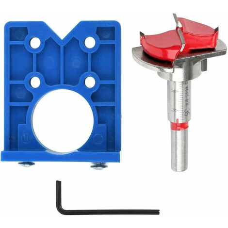 Goysen - Forstner - Forstner - Forstner - Hole - 35 mm - With Positioner - Hole Punch - For Cabinet Hinges and Mounting Plates (1/5)