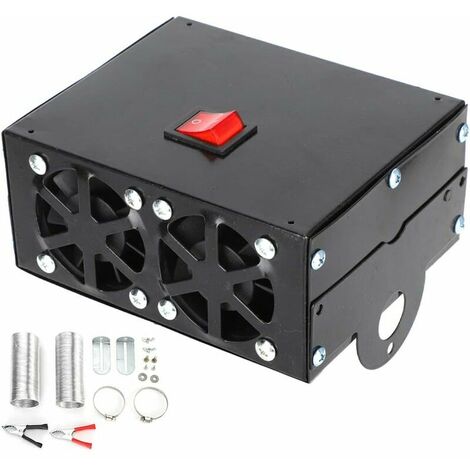 Car heater, car heater defroster, portable anti-fog fan, 500W (12V) fast heating (1/5)