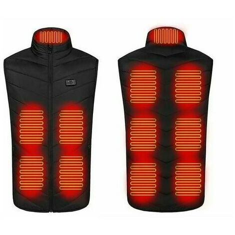 Heated jacket Electrically heated jacket Heated jacket Battery not included XL 9-zone heating