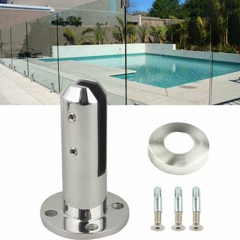 Stairs Swimming Pool Spigot Glass Balustrade Railing Balcony Glass Fence Pool Clamp Balcony Fence