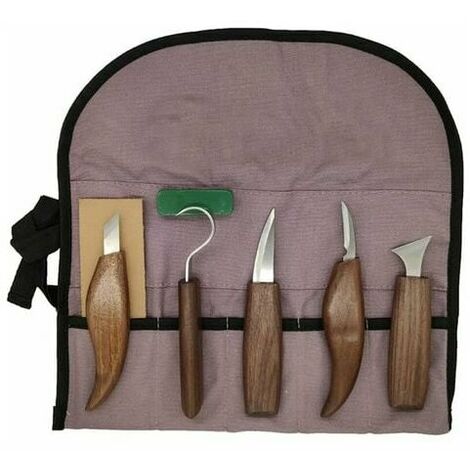 7 in 1 Woodworking Knife Set Hand Carved Model DIY Tool Wood Carving Spoon Carving Knives (1/5)