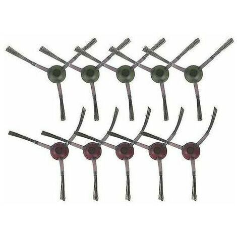 Pack of 10 Side Brush for Ecovacs Deebot Ozmo 950 Robot Vacuum Cleaner (1/5)