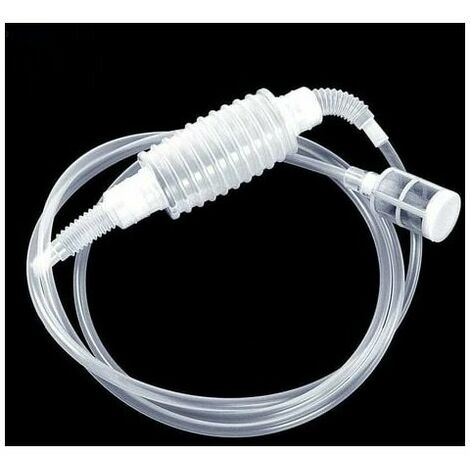 Manual Water Pump with Filter Head Brewing Homebrew Siphon Pump Reusable (78.74) (1/5)