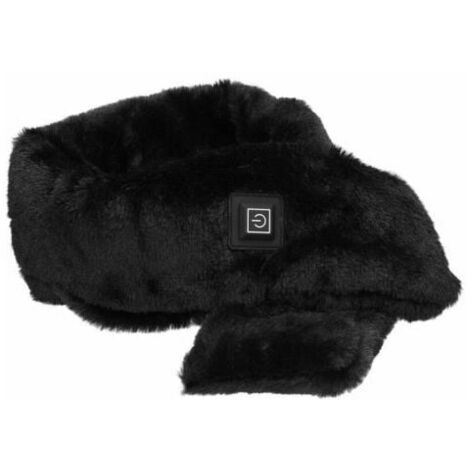 Electric Heating Scarf Winter Warm Neck Battery Operated Washable Neck Heating Pad with 3 Level Temperature Adjustment for Men and Women
