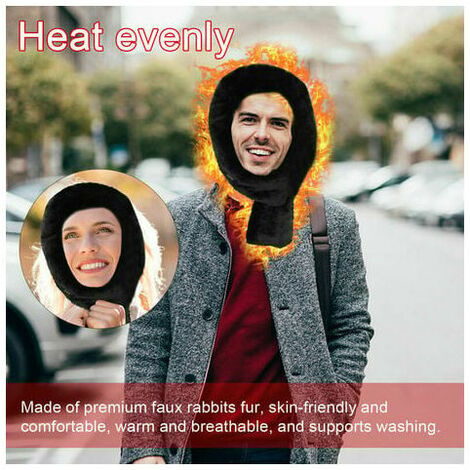Electric Heating Scarf Winter Warm Neck Battery Operated Washable Neck Heating Pad with 3 Level Temperature Adjustment for Men and Women