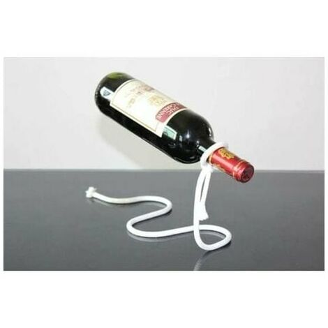 Magic Rope Floating Stainless Steel Wine Bottle Holder - Novelty Gift for Kitchen Decoration Magic Rope (1/5)