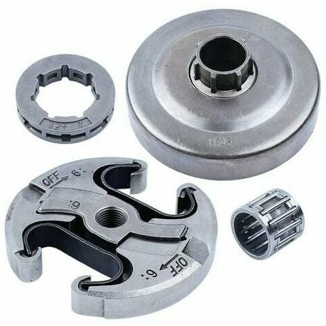 Clutch Drum, Clutch Assembly, Sprocket, Rim, Needle Bearing Kit for Husqvarna 340 345 346XP 350 351 353 445 450 E Chainsaw (1/5)