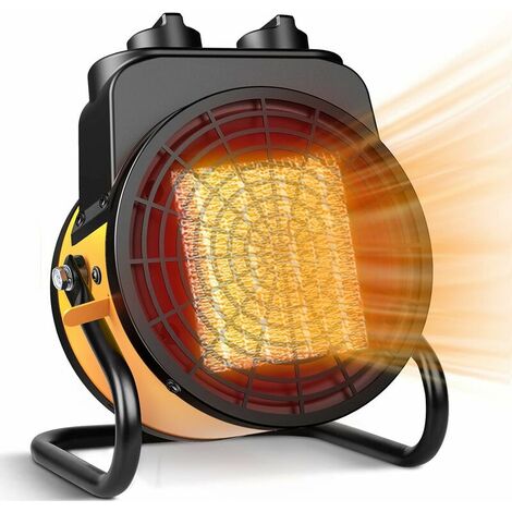 Space Heater, Space Heaters for Indoor Use, 1500W Electric Heater with 3 Modes, 3S Fast Heat, Thermostat with Overheat Protection, Space Heaters for Indoor Use, Large Room, Garage Heater , bedroom