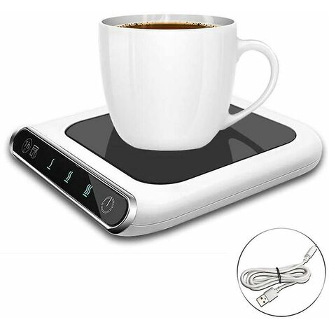 Coffee Mug Warmer for Office 3-Speed Adjustable Temperature Coffee Mug Warmer with Drinking Water Reminder for Home Use, Gravity On/Off Automatic Sensing (1/5)