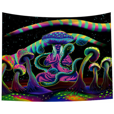 1pc Wall Tapestry Home Decor Wall Art for Bedroom 150x130cm (1/3)