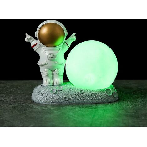 Nordic style astronaut spaceman model night light decoration boy boy bedroom bedside desktop creative decoration (1/5)