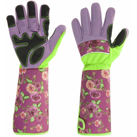 Long Sleeve Gardening Gloves Pruning Thorn Proof Garden Gloves (1/3)