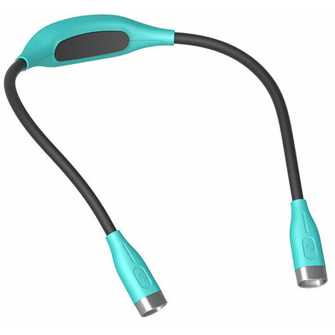 LEDGLE Rechargeable LED Reading Light Around Neck Night Lamp with Adjustable Brightness - USB Cable Included