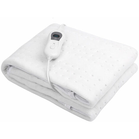 Electric underblanket, 150 x 80 cm, automatic switch-off, overheating protection, 3 temperature settings, washable, mattress warmer suitable for all standard mattresses (1/5)
