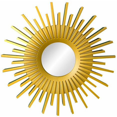 Wall Mirrors for Bedroom Decor and Home Decor - Gold Round Mirrors for Wall Decor - Circular Mirrors Modern Wall Decor Gifts for Women and Moms - Decorative Mirrors (1/5)