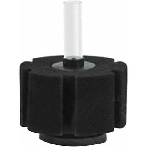 Aquarium Sponge Filter Compact Biochemical Foam Air Pump Oxygen Strainer for Fish Tank (16.5  12  6.5cm)