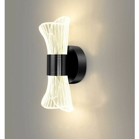 Dimmable LED Indoor Wall Light, 12W Modern LED Wall Lamp Creative ...