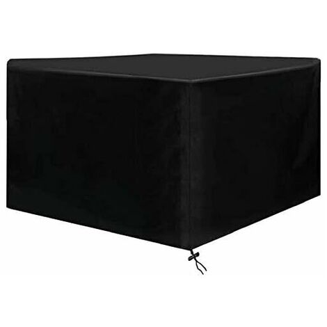 Outdoor Patio Furniture Covers Waterproof Rectangular Patio Table Cover, Oxford Polyester Material Windproof, Anti-UV,Durable Waterproof Dustproof Outdoor Cover for Garden(21011070cm) (1/5)