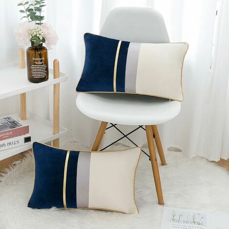 Cushion Cover Bench Throw Pillows Modern Rectangle Cushion Covers