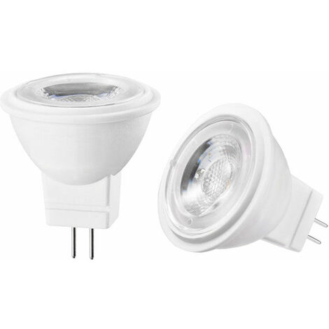 COB LED Light Bulbs MR11 GU4 AC/DC12V Dimmable 3W 3000K Mini Bi-Pin Lamp 30W Halogen Bulb Equivalent Warm White (1/5)