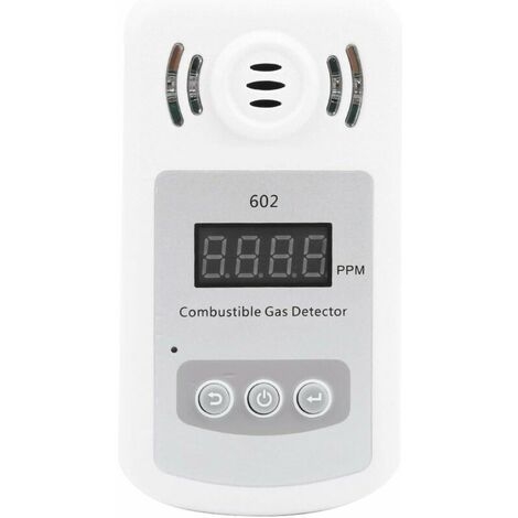 Gas Tester Combustible Gas Detector Gas Leak Detector Natural Gas Detector Combustible Gas Analyzer for Pipeline Maintenance with Electrochemical Sensor (1/5)