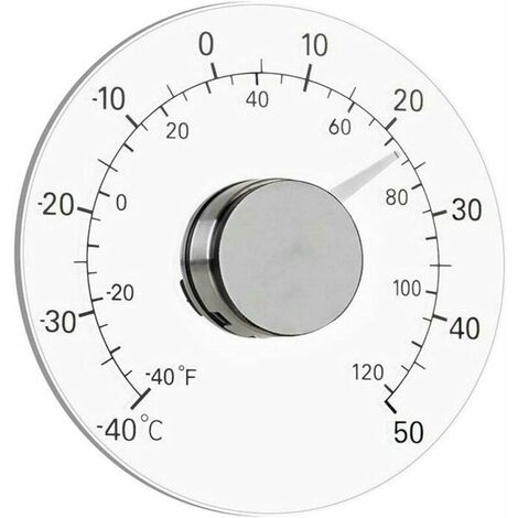 Indoor and outdoor window thermometer, weather thermometer (1/5)