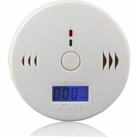 LCD CO Carbon Monoxide Detector