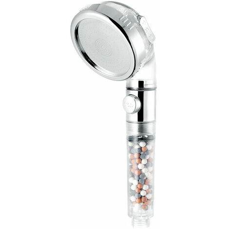 High Pressure Shower Head Shower head can be disassembled, replaced and reused, With hand shower holder and three-stage filtration system (1/5)