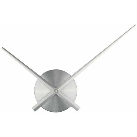 3D Clock Hands - DIY - Large 3D Wall Clock Hands - Home Art Decor. Quartz clock. Accessories (silver) (1/5)