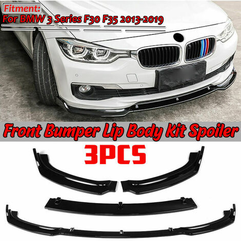 Front Bumper Lip Body Kit Spoiler For BMW 3 Series F30 F35 2013-2019 Base Model (Not Fit M SPORTS Models) (1/5)