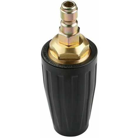 Rotary Turbo Nozzle, Rotary Turbo Nozzle Spray Nozzle for High Pressure Washer 1/4 3000PSI Quick Connect, Jet Cleaning Nozzle (1/5)