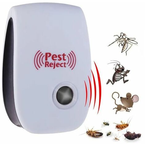 Ultrasonic Pest Repeller Electronic Control Pest Control Mouse Rat Anti Rodent Insect Cockroach Mosquito Insect Killer (1/5)
