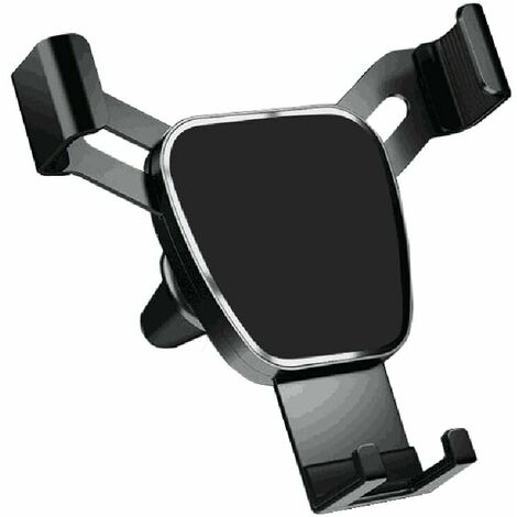 Car Mobile Phone Holder, Car Mobile Phone Holder Ventilation Car Holder Non-Slip Mobile Phone Holder for Car,Black (1/5)