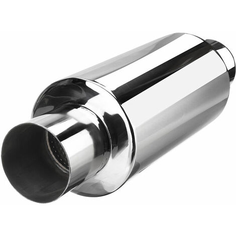 Exhaust 5 x 3'' x 10 Inch Long Universal Silencer Resonator Muffler Back Box T304