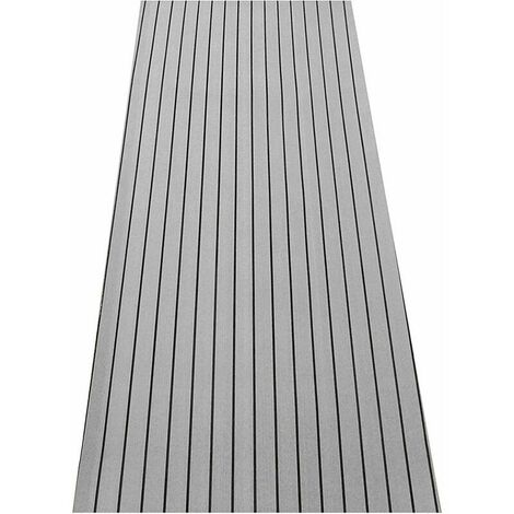 240 x 45CM EVA Foam Teak Boat Sheet Flooring Mat Floor Yacht Marine Decking Carpet WASHED