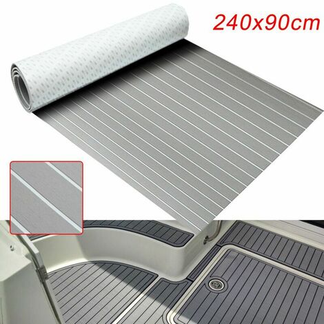Sailor Boat Deck Sheet EVA Foam Yacht Teak Decking Mat 240cmx90cmx5mm