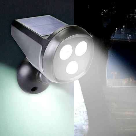 WASHED 2 LED Motion Sensor Solar Garden Security Light (1/5)