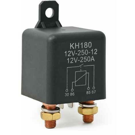 4 Pin 12V 250A High Performance Battery Control Switch Starter Relay for Car Motorcycle Truck (1/5)