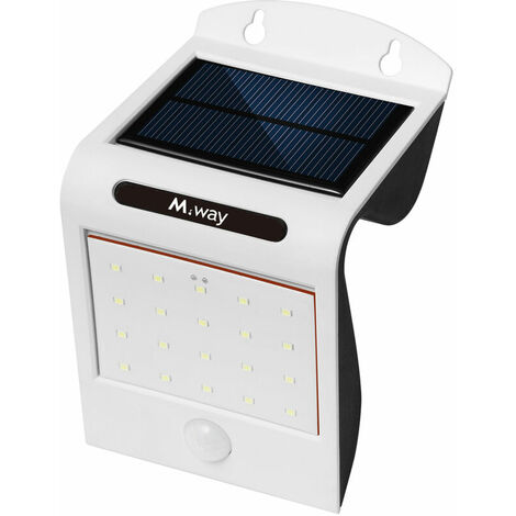 20LED Outdoor Solar Garden Light PIR Motion Sensor WASHED (1/4)