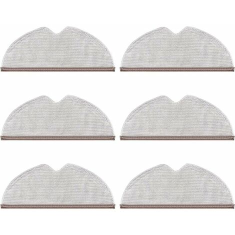 6 Pack Cleaning Cloth for Xiaomi Roborock S5 S50 S51 S55 S6 S6 MAXV S5 MAX Q7 Q7+/Q7 MAX+ E4 /E5 S6 Pure Vacuum Cleaner (1/5)
