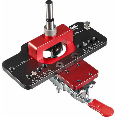 Aluminum Alloy 35m Hinge Boring Hole Drilling Guide Hinge Jig with Clamp for Cabinet Door Installation