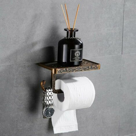 Toilet Paper Holder Wall Mounted Toilet Paper Holder Color Toilet Paper Holder Holder Bronze Gold (1/4)