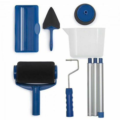 Paint Roller Set Runner Pro Seamless Paint Roller for Painting Walls, Doors, Floors, Ceilings, Roof or Other Large Areas, No Prep, No Mess (6 Pieces)） (1/5)