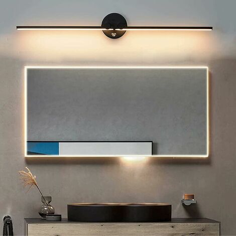 Wall Light with Switch, Touch Control 12W Dimmable Indoor LED Wall Lamp, Bedside Lamp 300Ḟ Adjustable Wall Lighting for Soggiorno Camera da letto Studio Ufficio Bagno Hotel [Cla