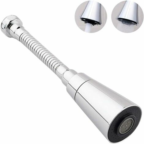 Faucet aerator, can be rotated 360 degrees / Water saving colander / Aerated spray and Shower spray Two water modes (1/5)