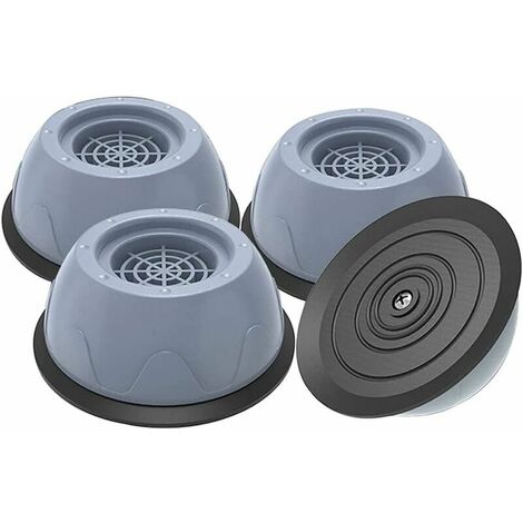 4 Pcs Anti-Vibration Rubber Washing Machine Feet Pads Non Slip and Noise Reducing Rubber, Rubber Block Anti Walk Washer Pads for Any Washer and Dryer Machine (1/5)