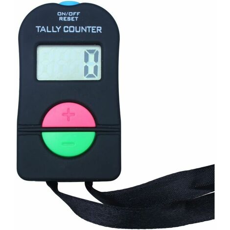 Digital Handheld Counter Electronic Manual Clicker Add / Subtract Pattern for Golf Sports